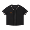 Fitted Contrast Piped Button-Up Jersey